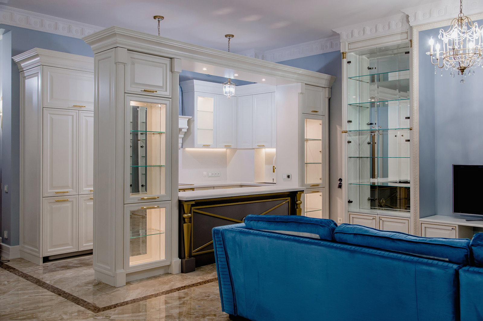 Обложка проекта: Кухня ЖК Королевский Парк