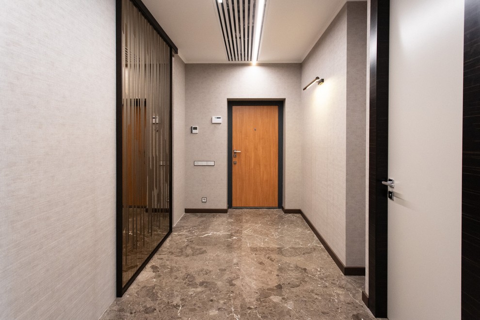 Раздвижная подвесная межкомнатная перегородка дверь в профиле R1200 AIR raumplus