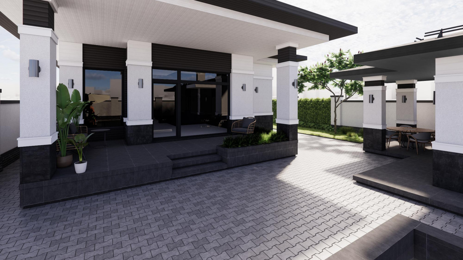 Фасад и Ландшафт