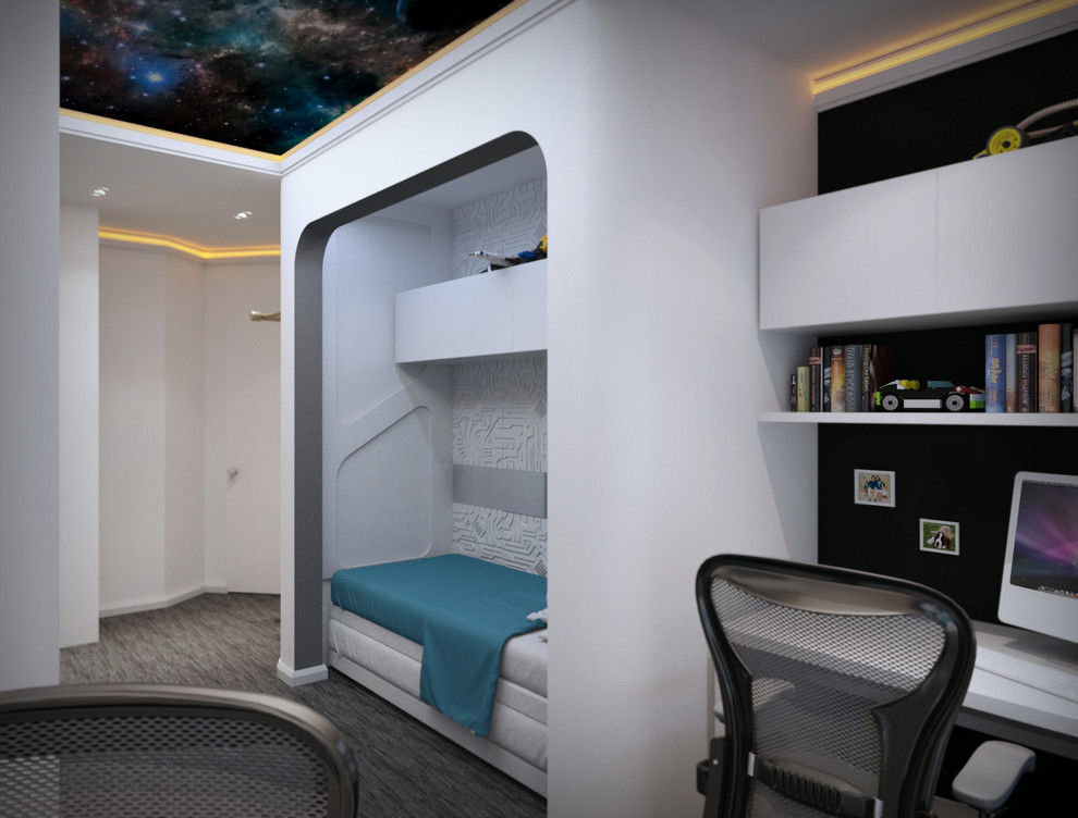 Спальный отсек, для близнецов - первооткрывателей дальнего космоса.