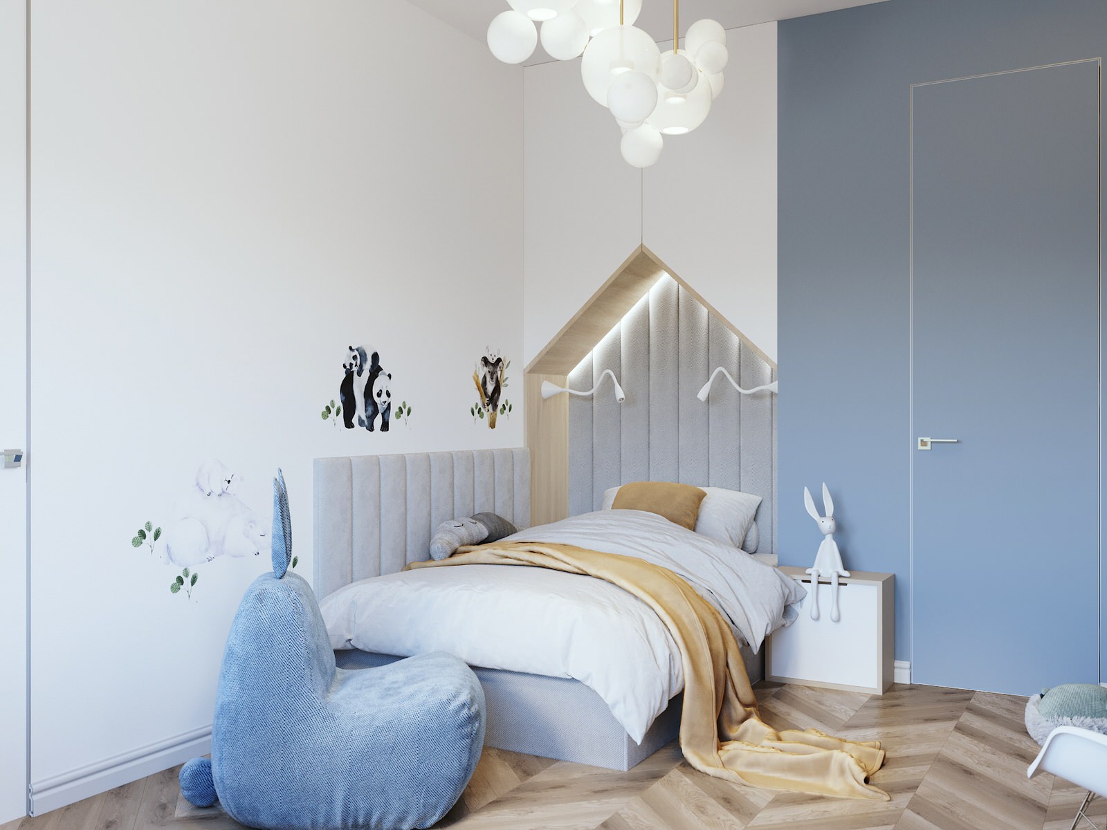 Дизайн проект квартиры в ЖК Петровский квартал на воде