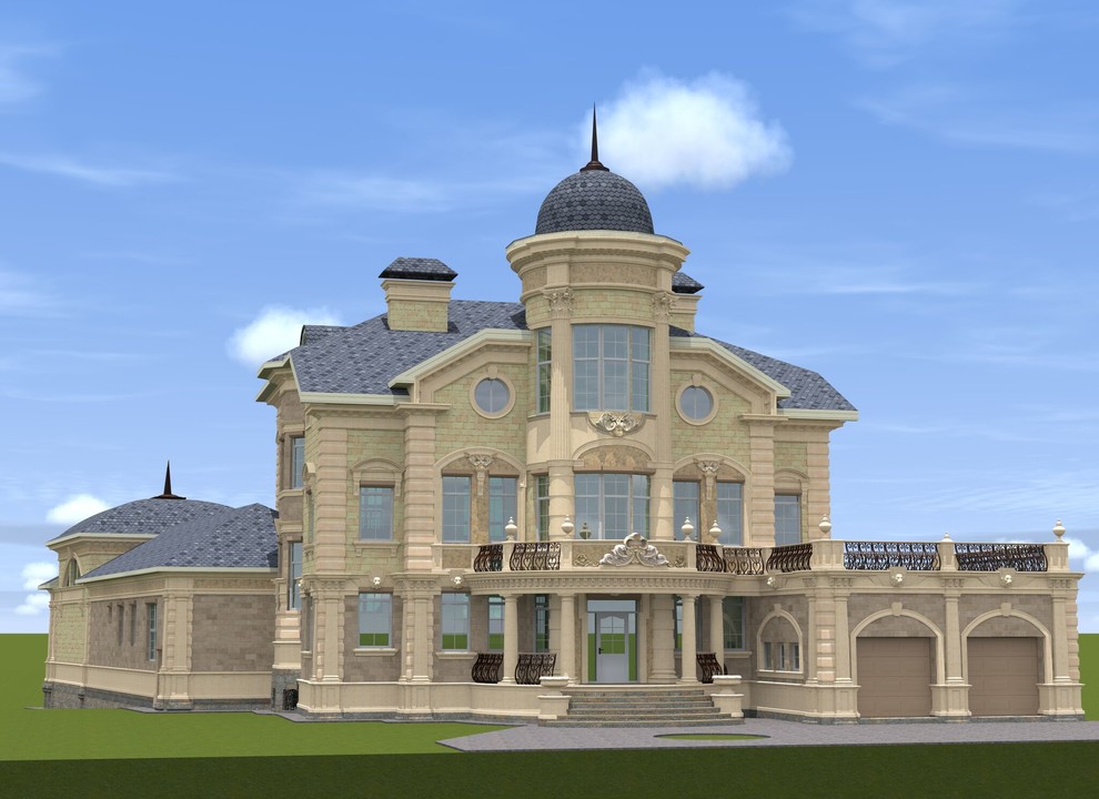 Обложка проекта: Проект загородного дома. "Леоново" S-1100 m2