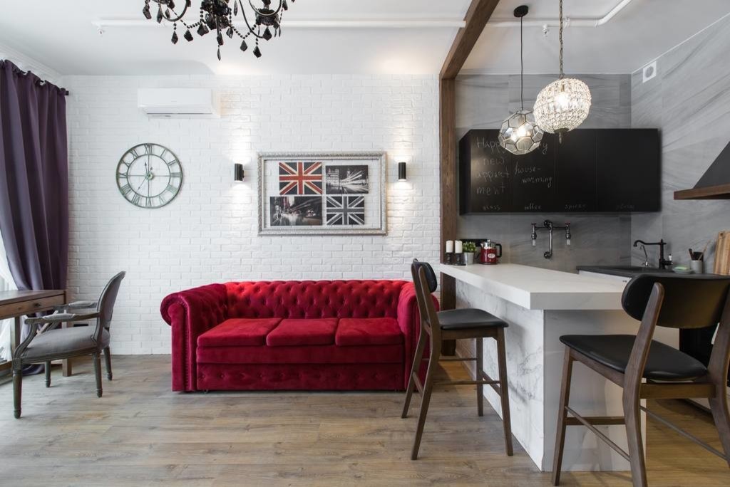 Студия в стиле Andrew Martin