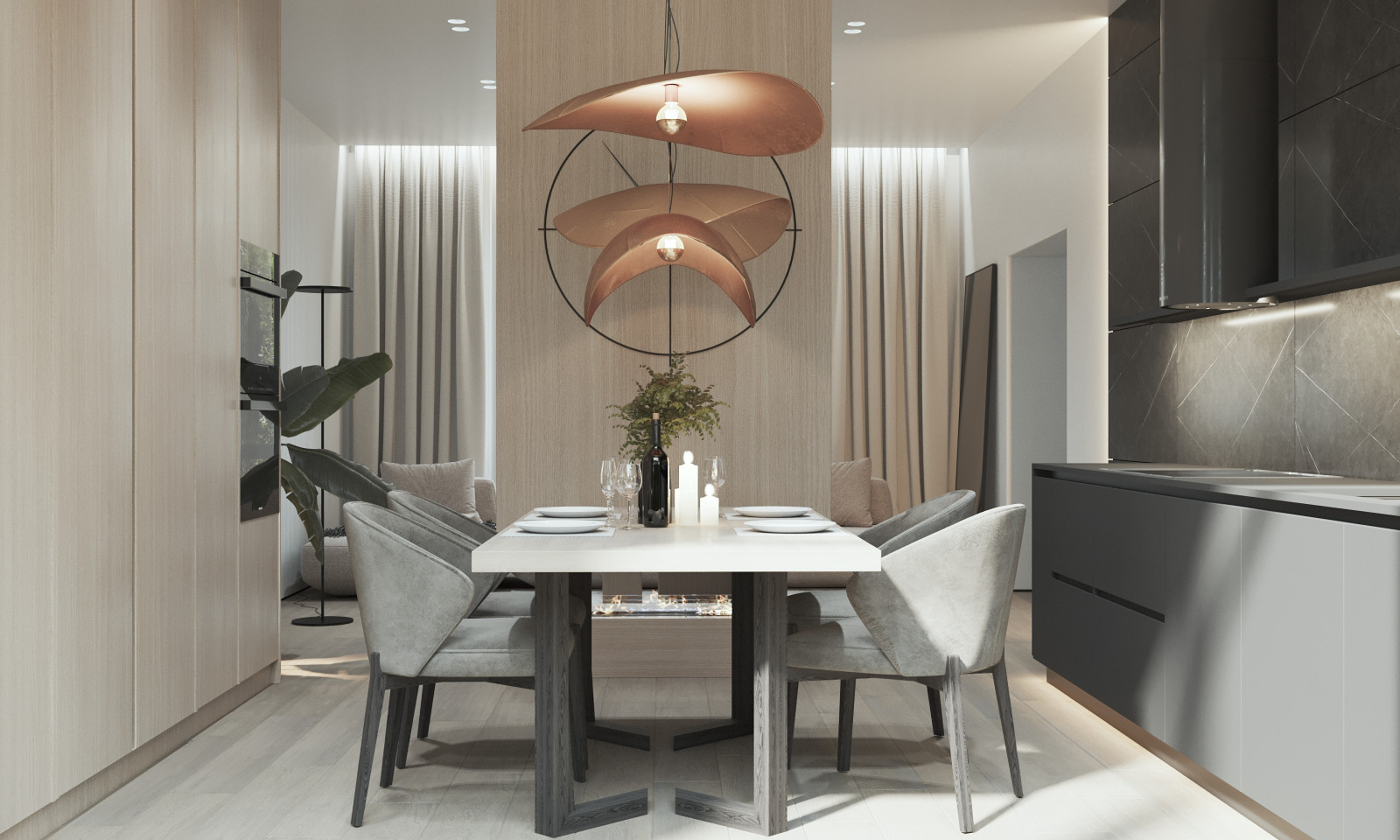 Визуализация интерьера для компании