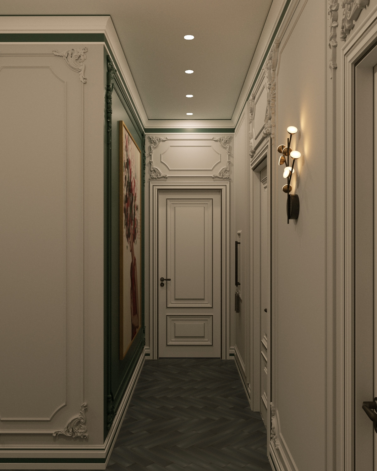 Прихожая ЖК Суббота "Пальмовая ветвь"