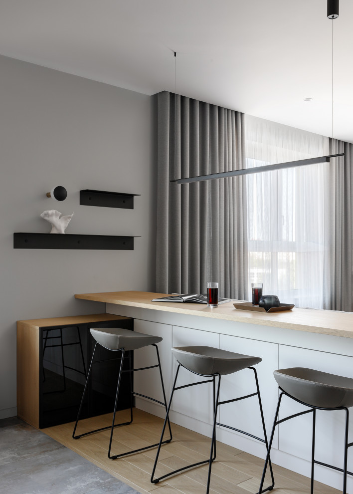 Light midecentury apartment / Квартира с легким флером midcentury