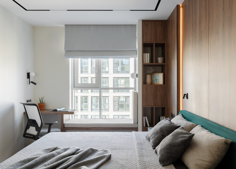 Квартира со стеклянной стеной и терраццо