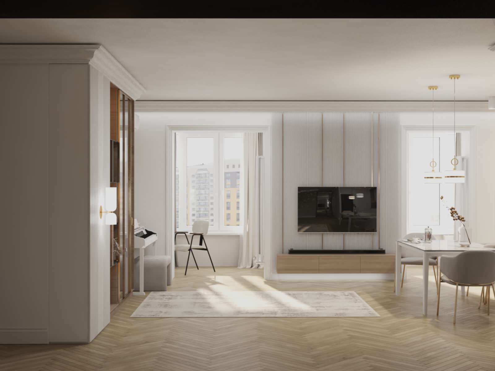 Обложка проекта: Квартира в ЖК Ютсон