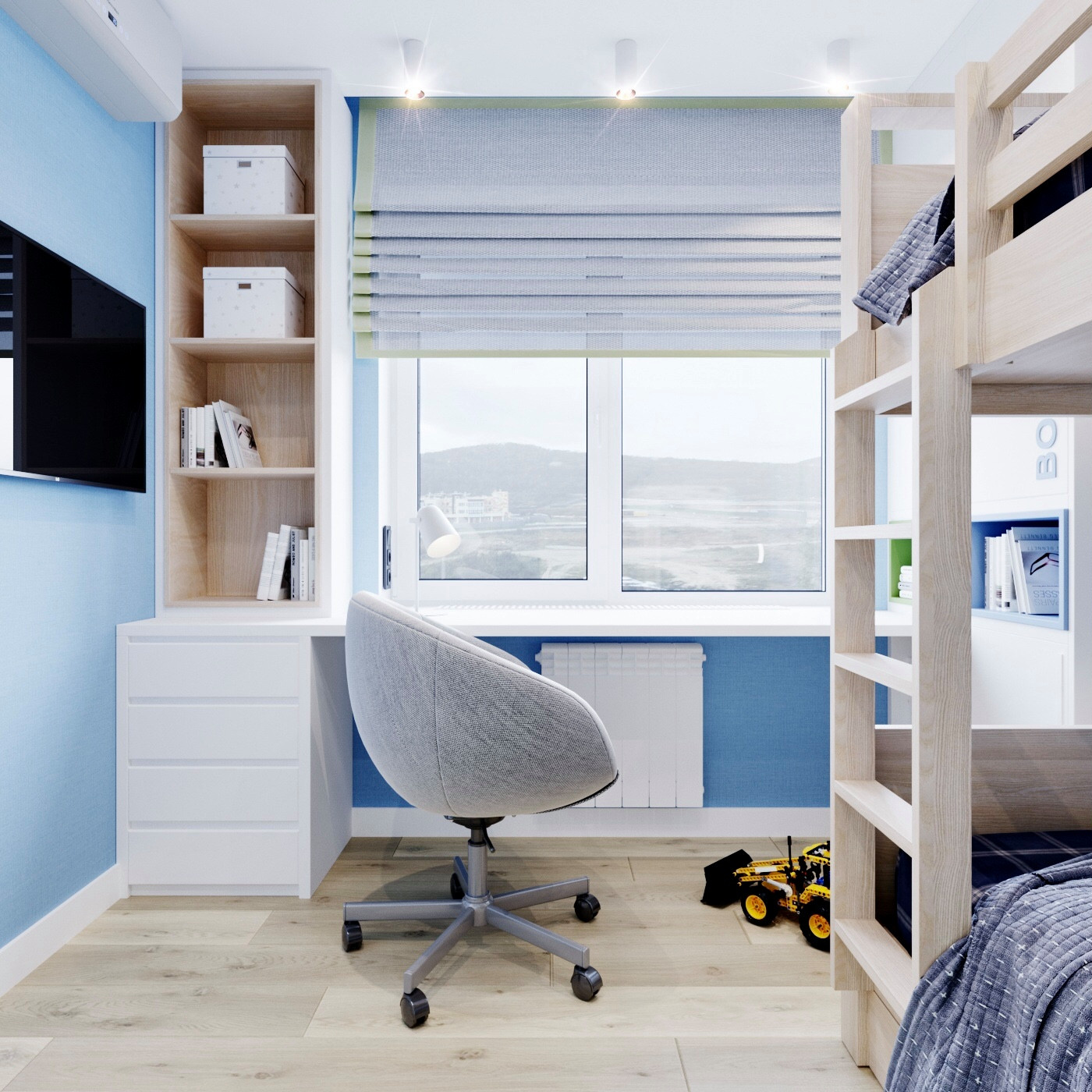 Минимализм в квартире на Басаргина