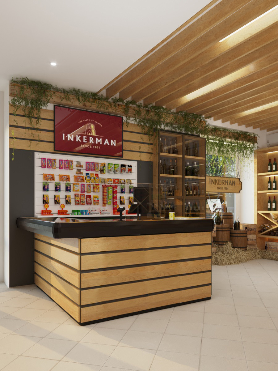 Дизайн магазина INKERMAN