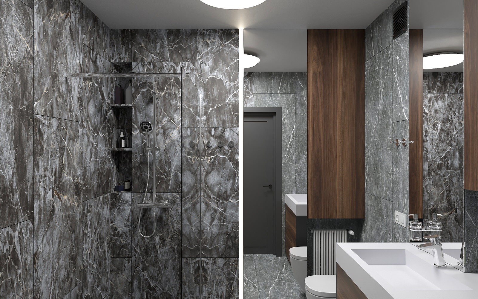 Дизайн проект квартиры 93м