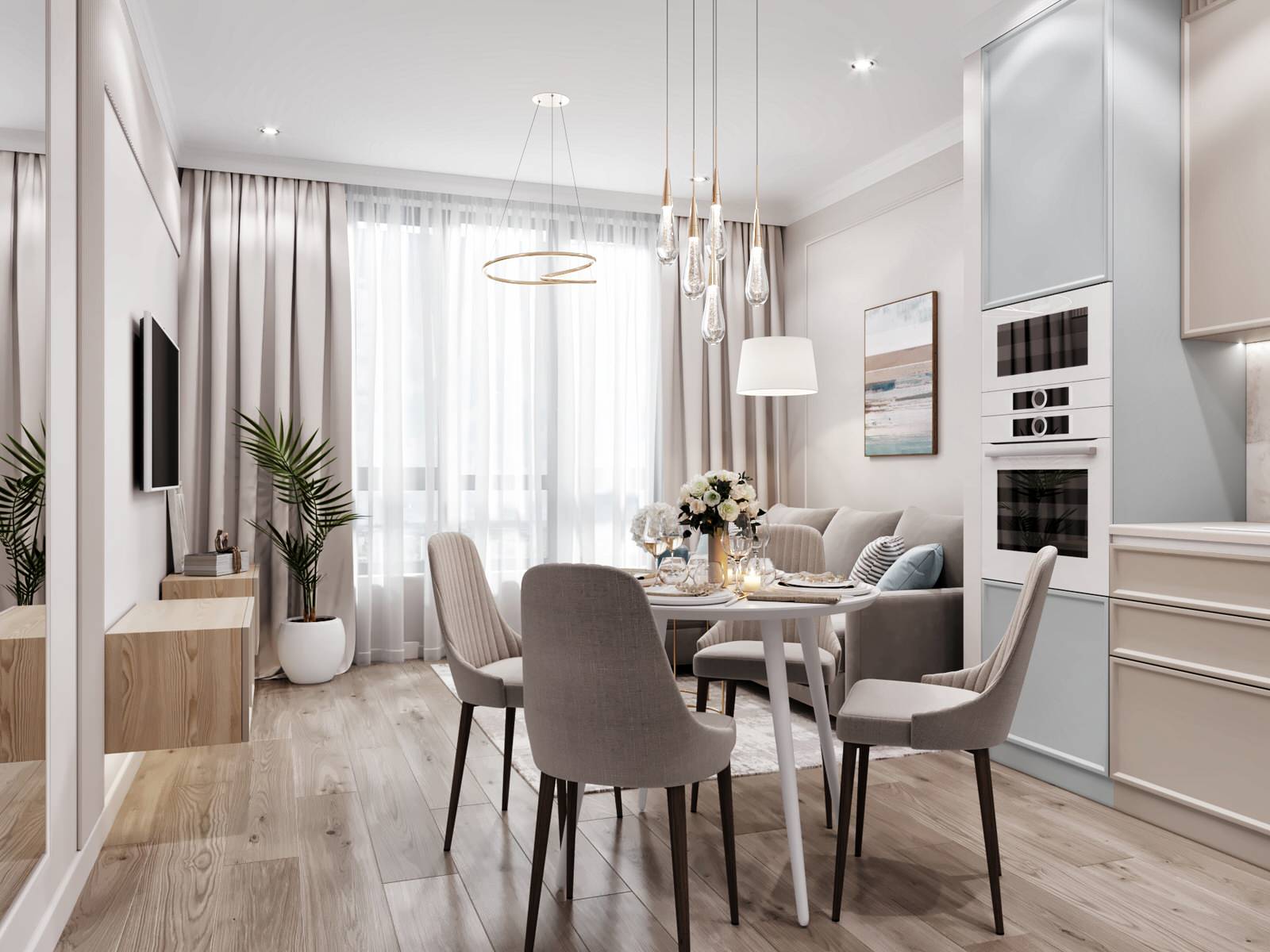 Обложка проекта: Квартира в ЖК "Савин Хаус"