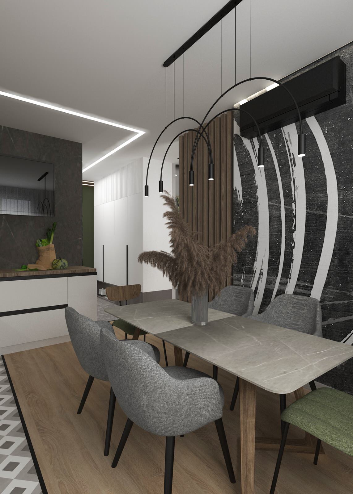 Проект однокомнатной квартиры ЖК Аврора