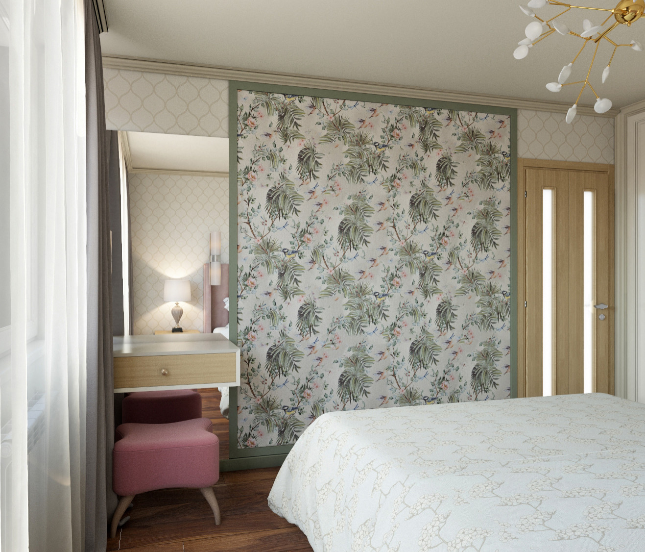 Проект квартиры, где хозяева думали, что им нравится бежевый цвет в интерьере