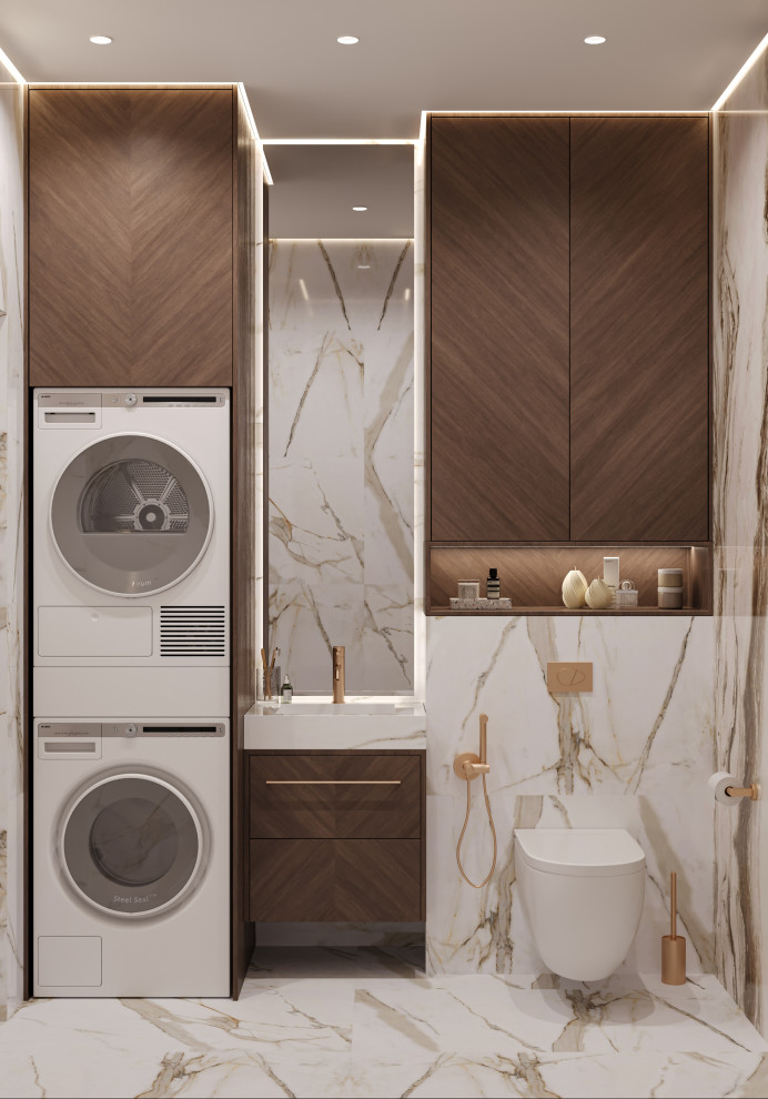 Гостевой санузел в ЖК Петровская доминанта