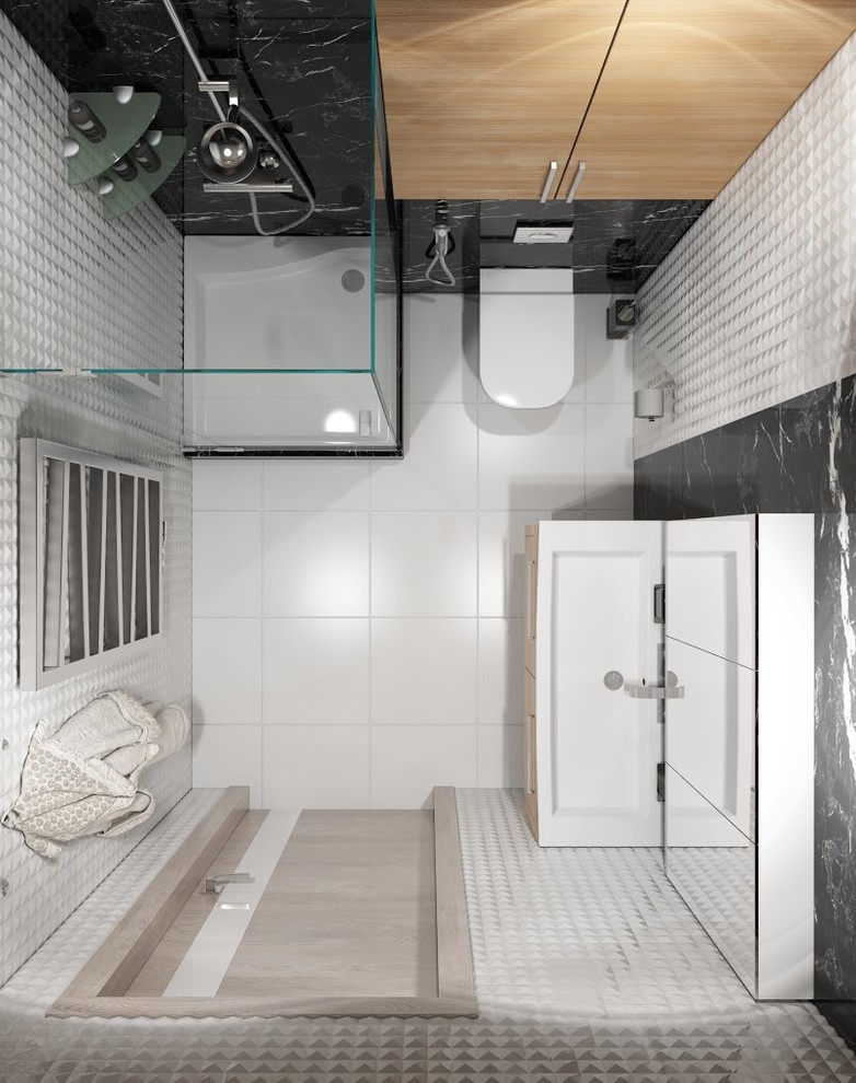 Дизайн-проект ванной комнаты от «Strekoza Design»