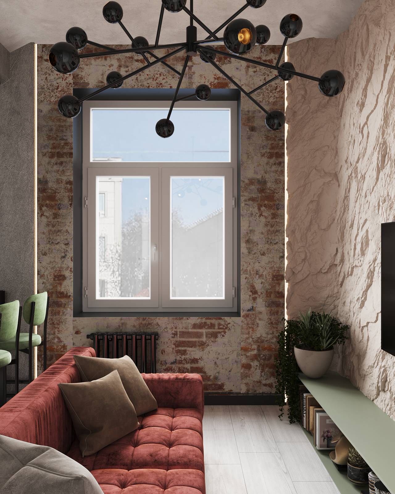 Дизайн сталинки г. Хабаровск, 55,5кв.м