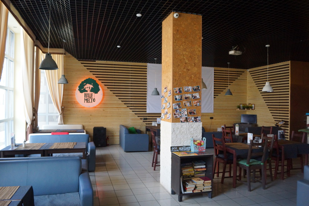 Ремонт помещения под кальянную "Наше Место"