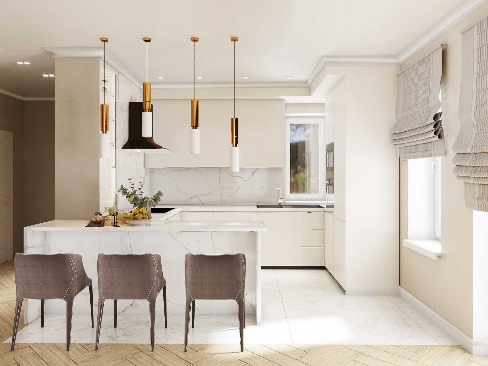 Дизайн- проект и реализация загородного дома