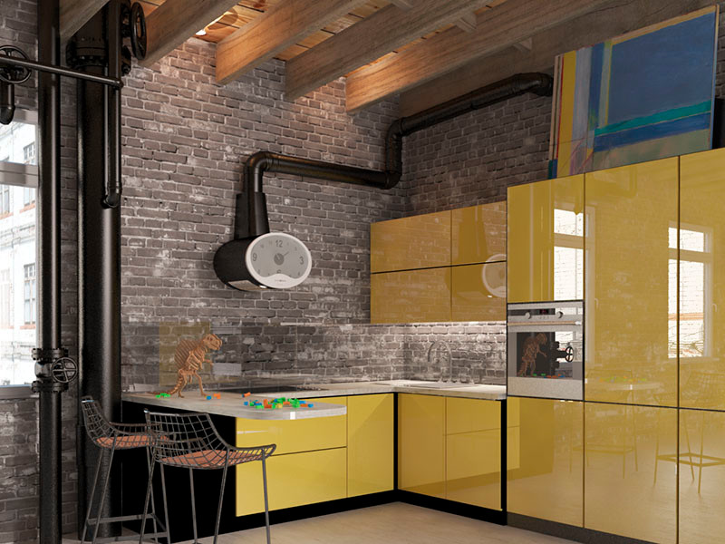 Кухни для фабрики мебельных фасадов "Сидак"