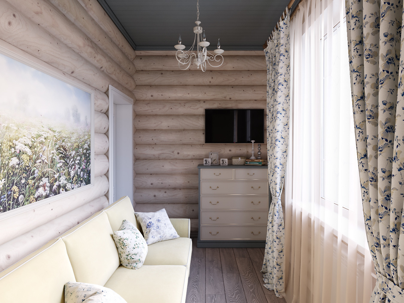 Дом в Оськино