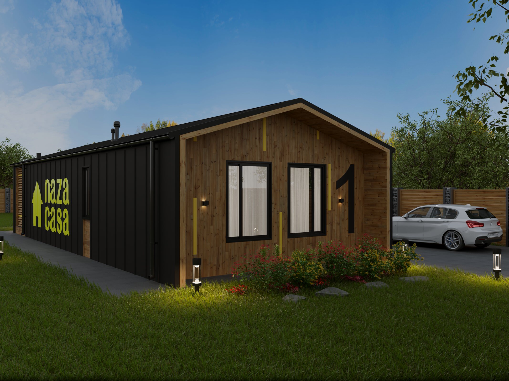 Барнхаус 1 этаж