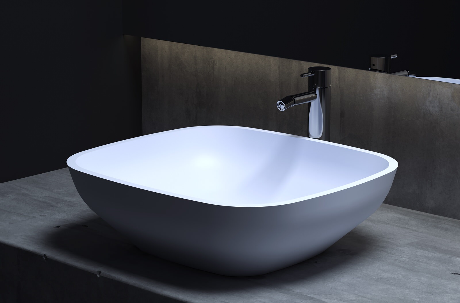 GLORIA 308. Накладная раковина