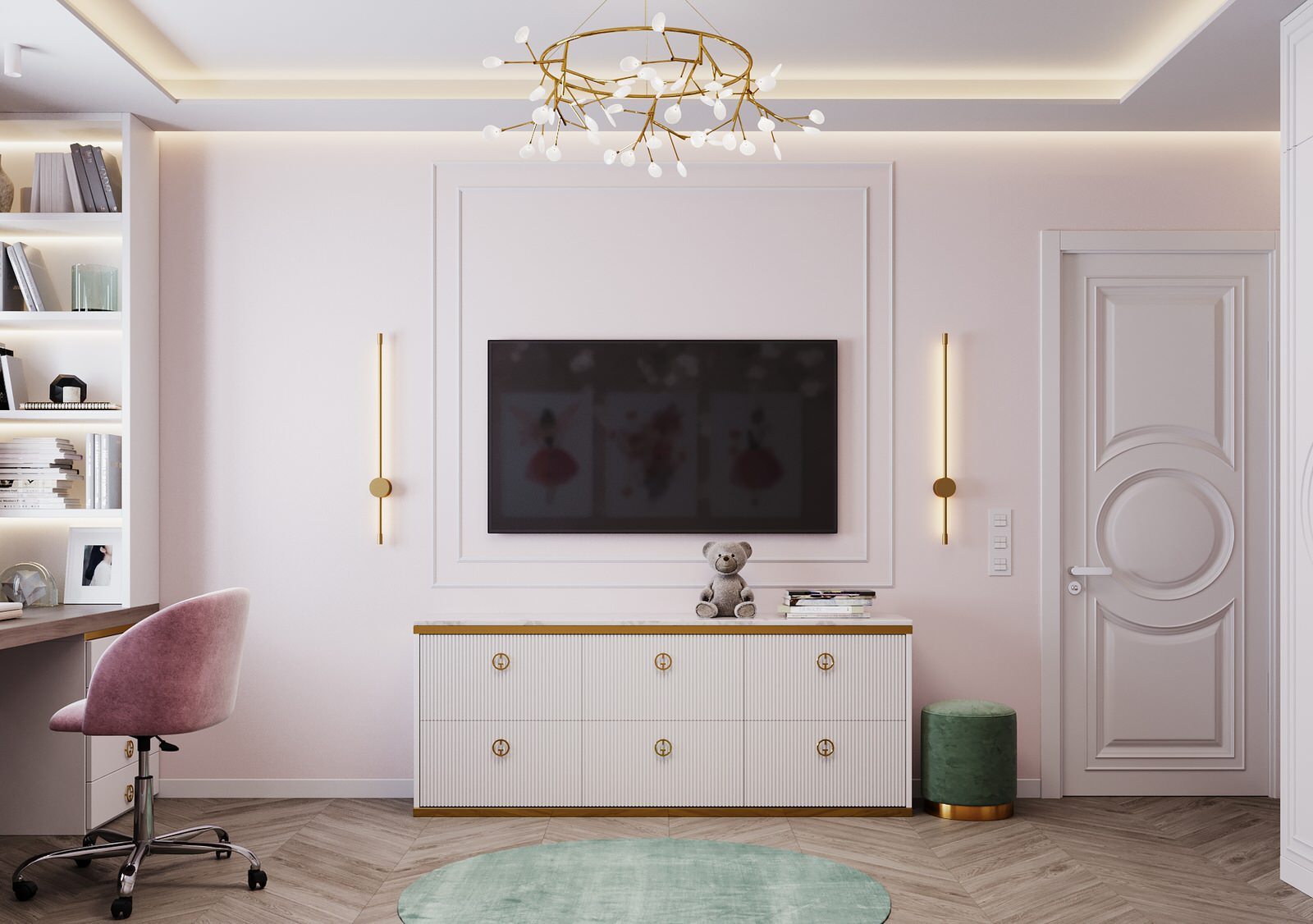 Интерьер квартиры в ЖК «Modum», 98м²