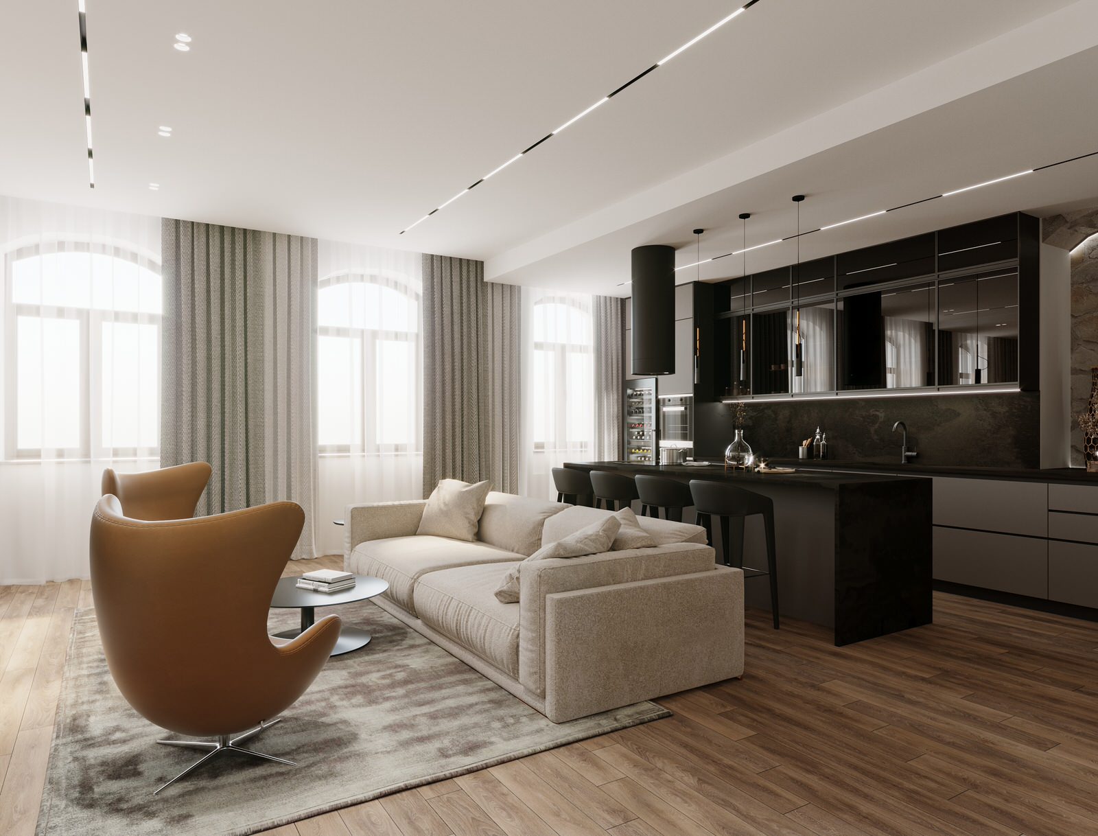 Даев пер., Аппартаменты, 206 кв.м.