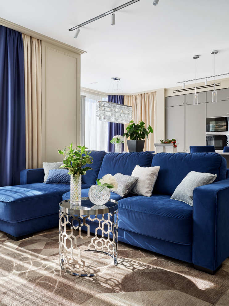 Обложка проекта: Синяя квартира на Мосфильмовской