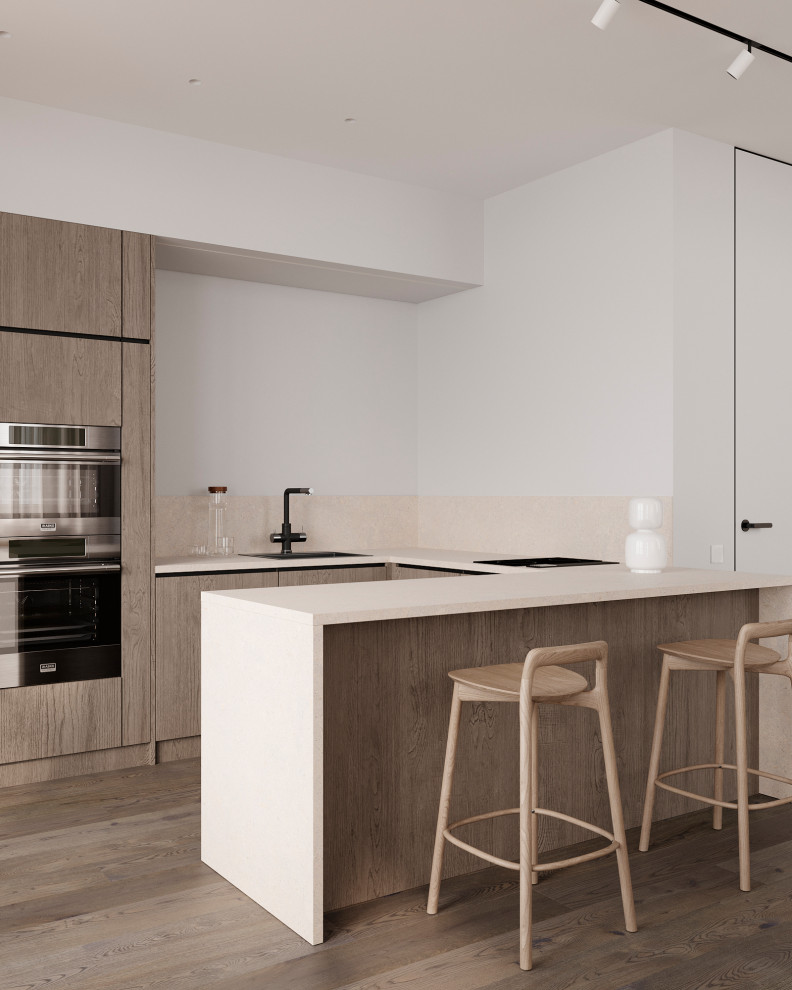 Двух-уровневая квартира с террасой