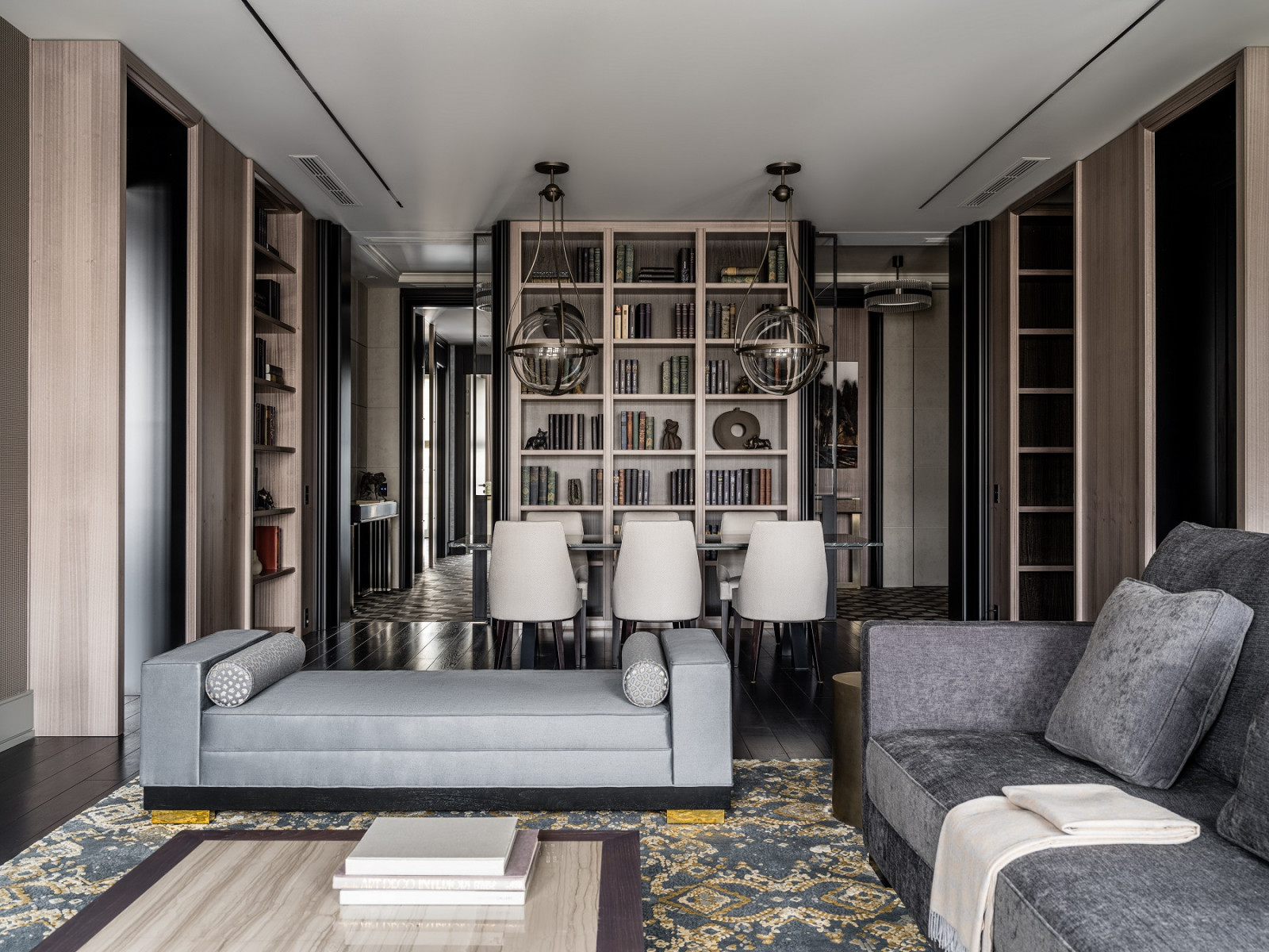 Квартира в стилистике брутализма