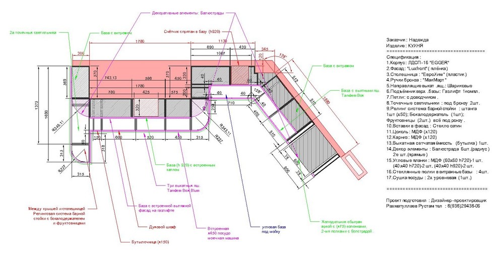 Обложка проекта: Кухня в классическом стиле