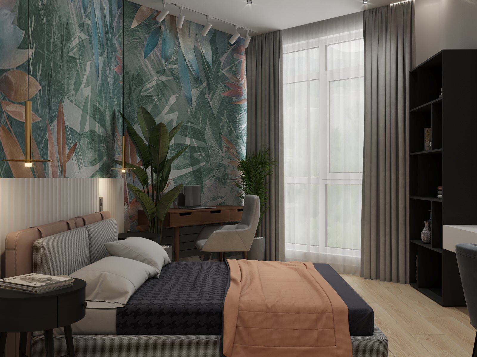 Современный апартаменты для семьи