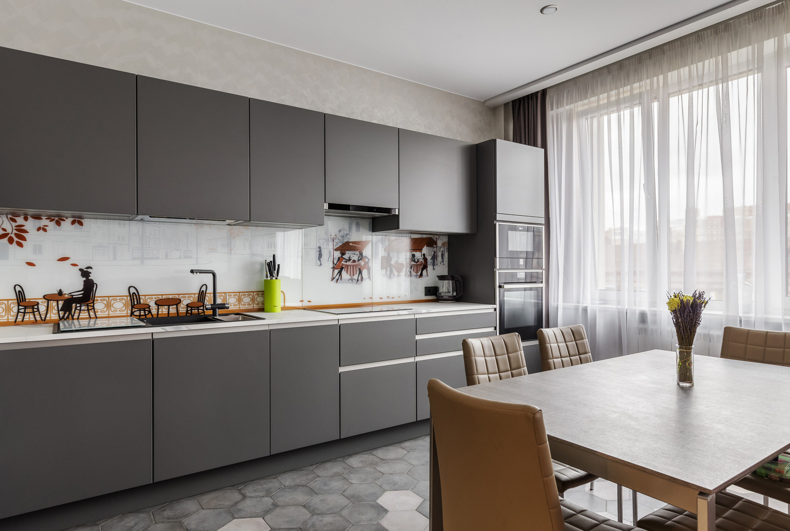 Реализованные нами проекты – кухня Nolte Soft Lack