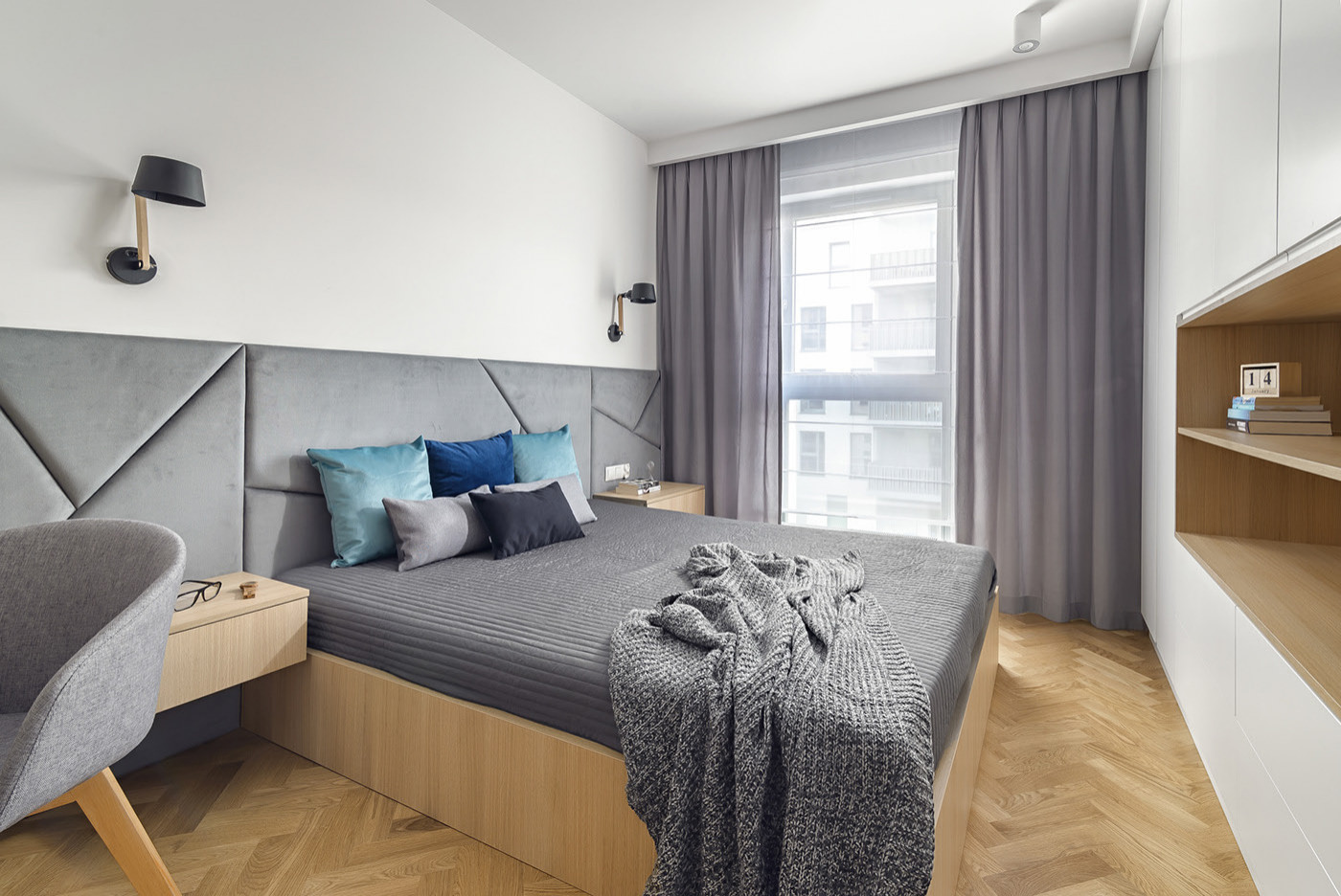 Двухкомнатная студия в современном стиле