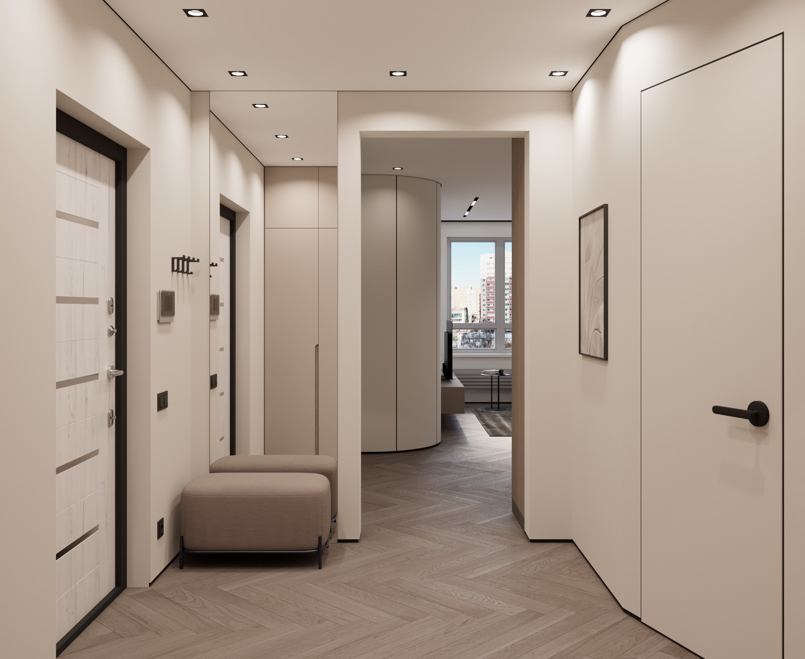 Квартира для пары в ЖК Семья