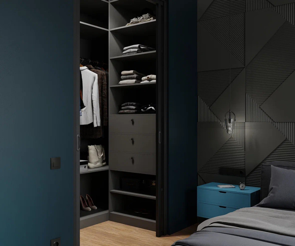 КП Дубки-парк, 100кв «Современный стиль, с элементами лофта»