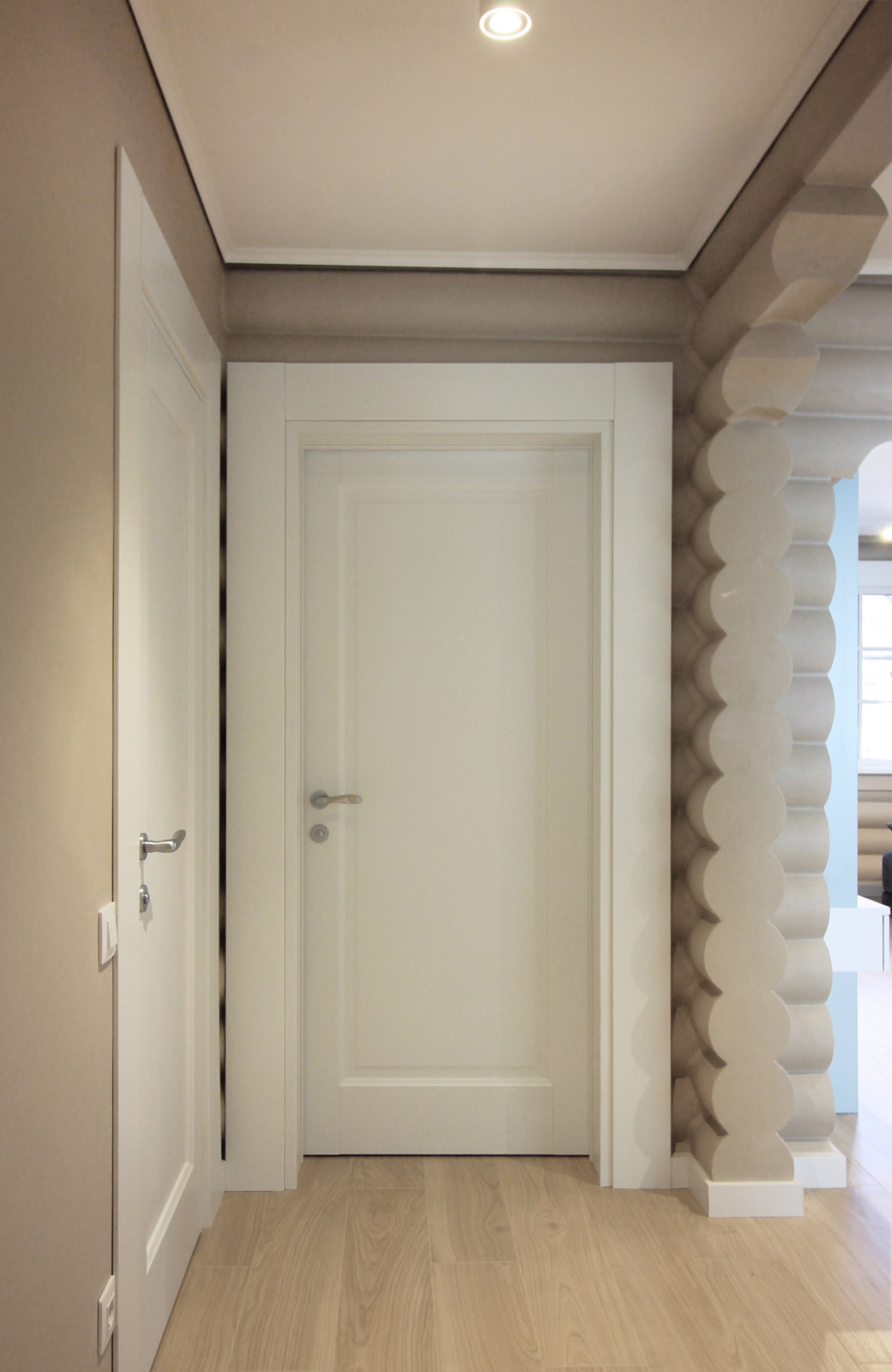 Срубовой коттедж в Рощино