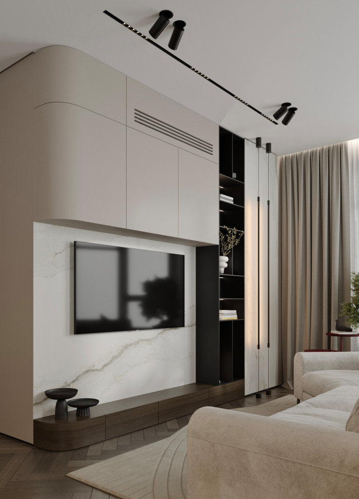 Спокойный минимализм в центре Москвы