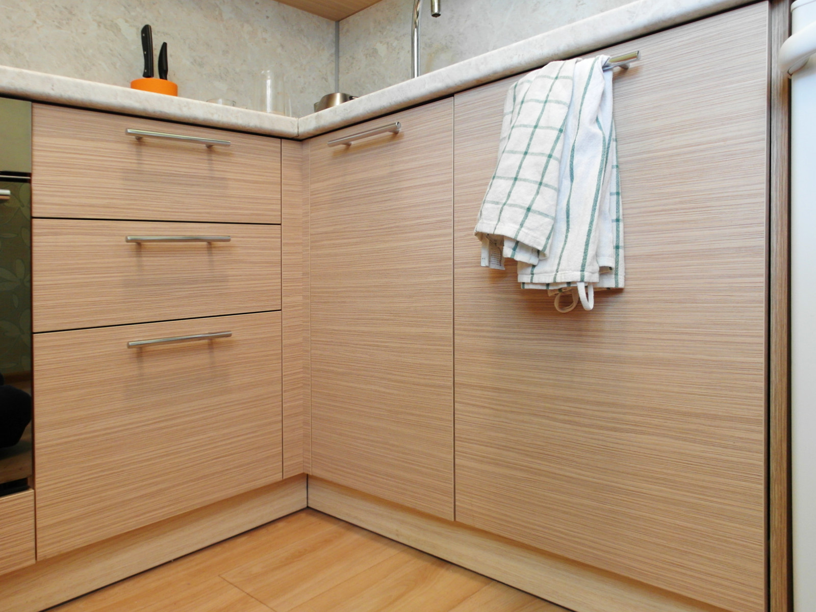 Дверца 38 см и посудомоечная машина 45 см