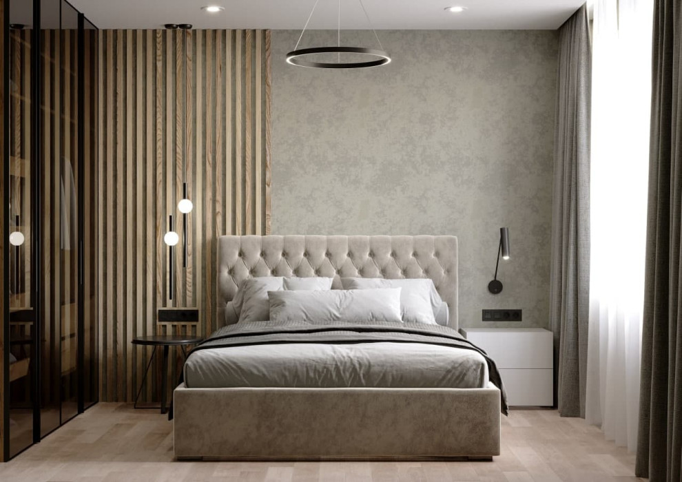 Two-room apartment for a single man