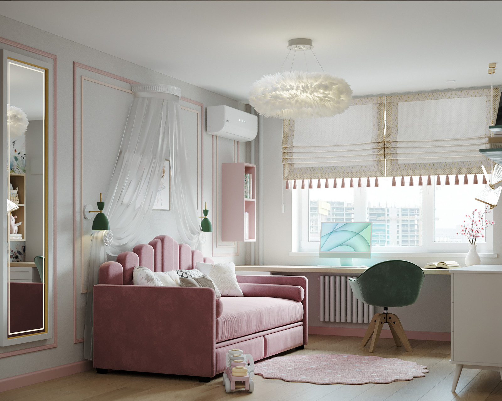 Трехкомнатная квартира на Римской