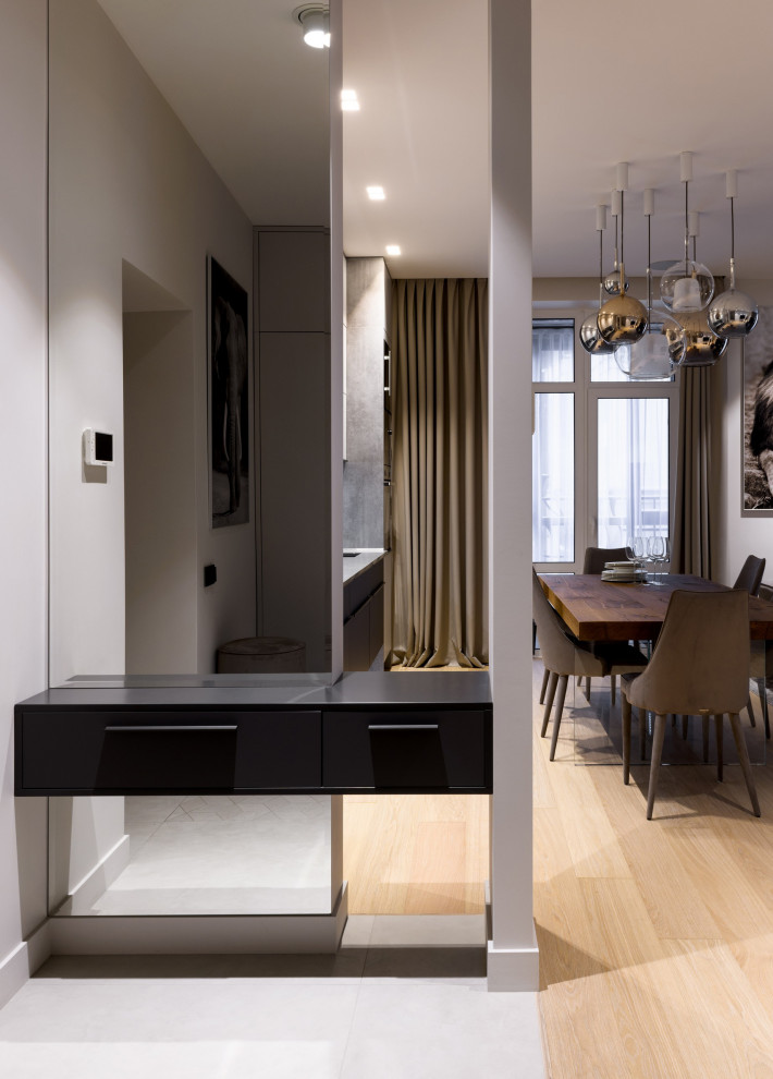 Частный интерьер в ЖK Бульварный, 2021 г