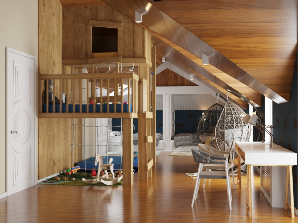 Детская комната на мансарде