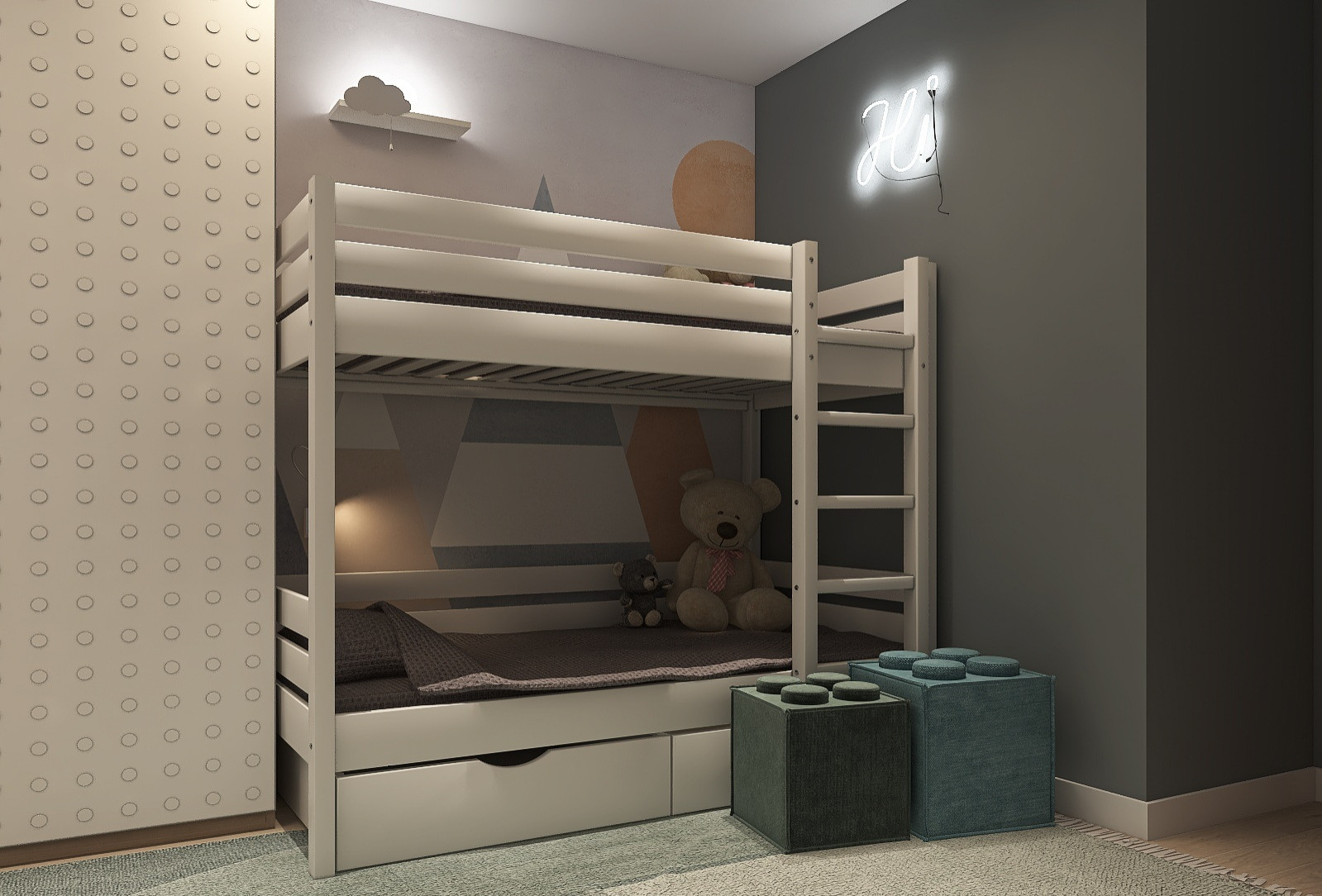 Трехкомнатная квартира в современном стиле