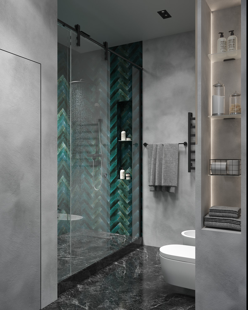 Обложка проекта: Ванная с цаплями