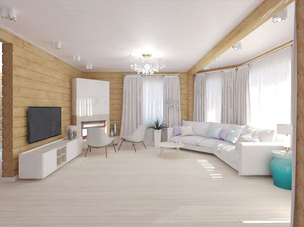 Дом из клееного бруса