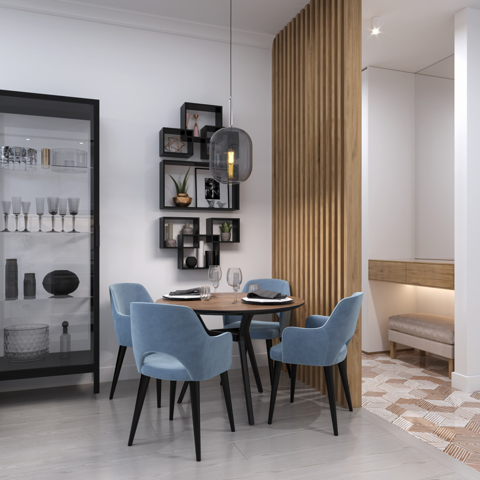 Скандинавский стиль в двухкомнатной квартире