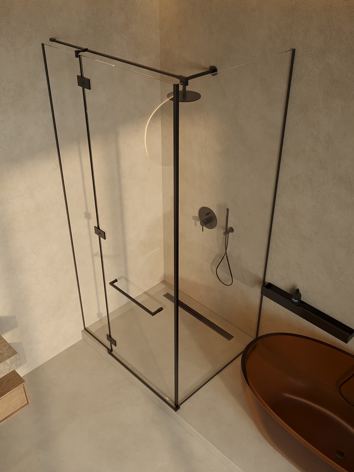 Glass House - glass in house